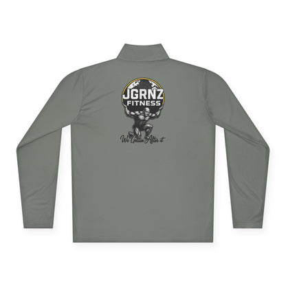 Men’s Performance Quarter-Zip Pullover -Steel Atlas - JGRNZ Fitness
