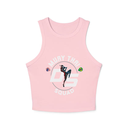 Ladies Ribbed Tank - 8 limbs - DS Muay Thai Squad