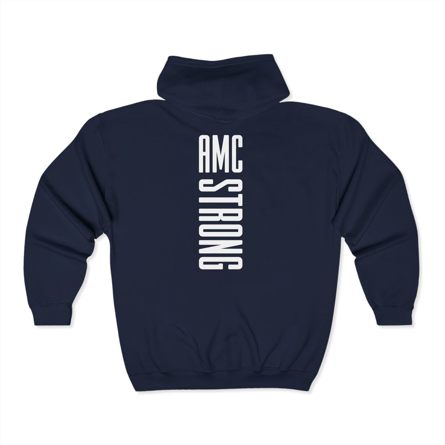 Classic Zip-Up Hoodie - AMC Strong - American Muscle Corps