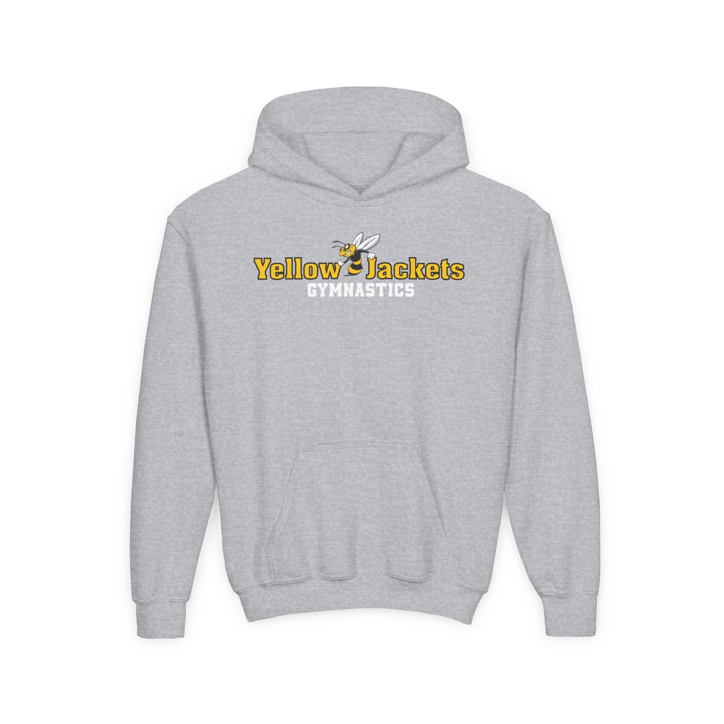 Youth Comfort Soft Hoodie - Yellow Jackets Gymnastics