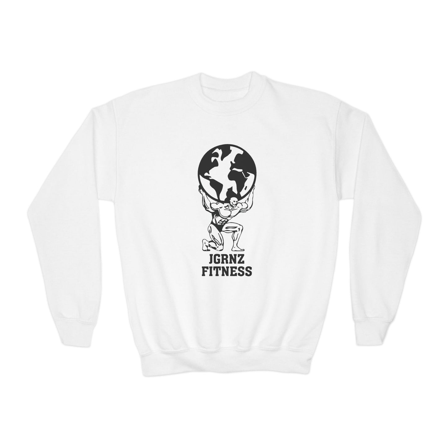 Youth Perfect Soft Crewneck Sweatshirt - FB - JGRNZ Fitness