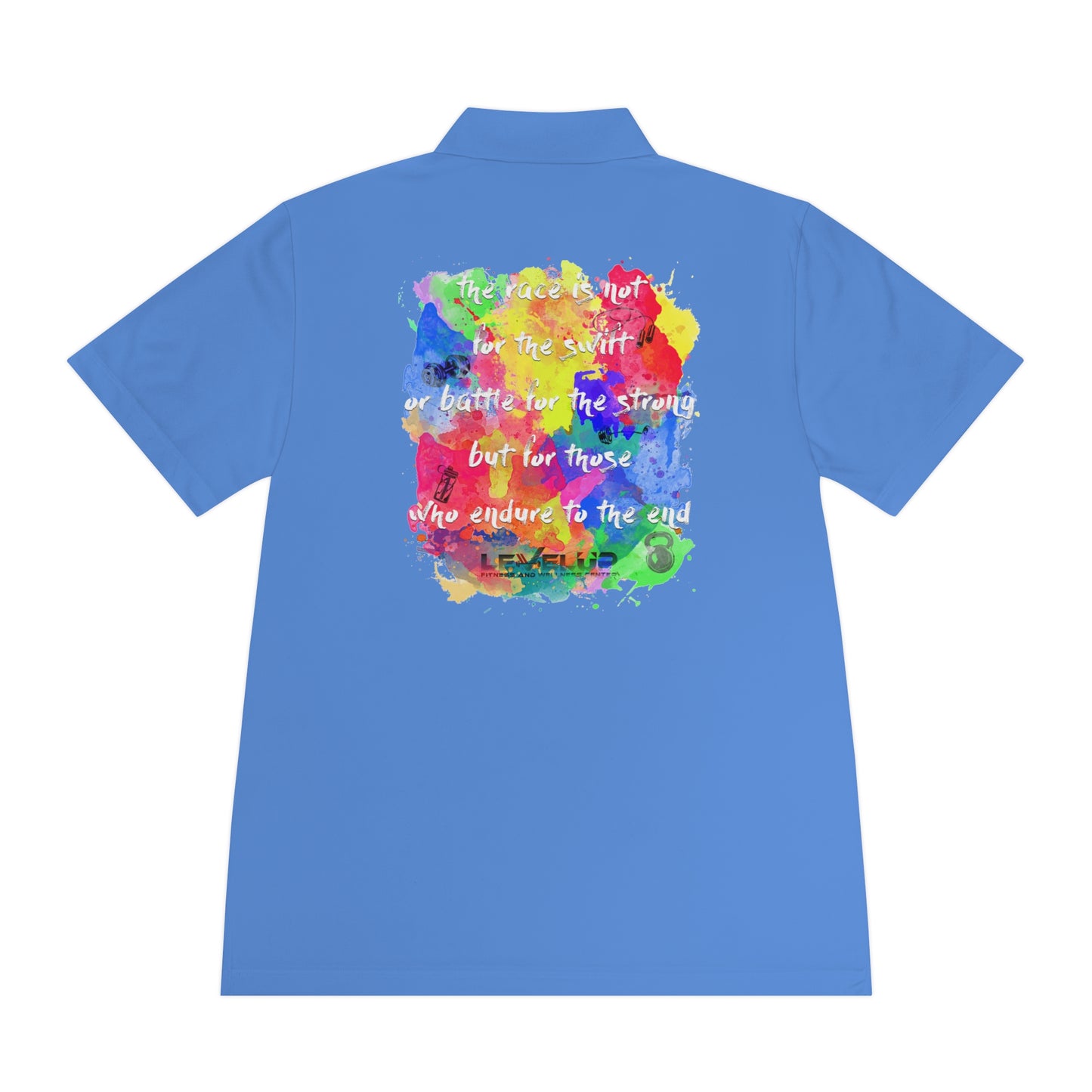 Performance Polo Shirt - Moisture Wicking - Viva - Level Up Fitness