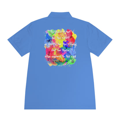 Performance Polo Shirt - Moisture Wicking - Viva - Level Up Fitness