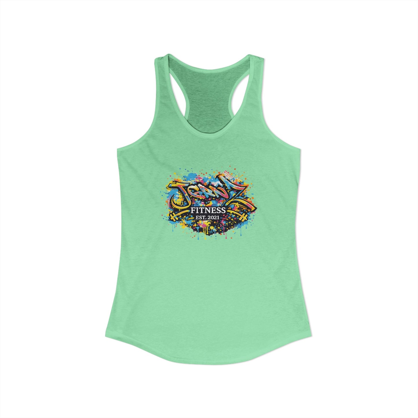 Ladies Racerback Tank - EST 2021 - JGRNZ Fitness