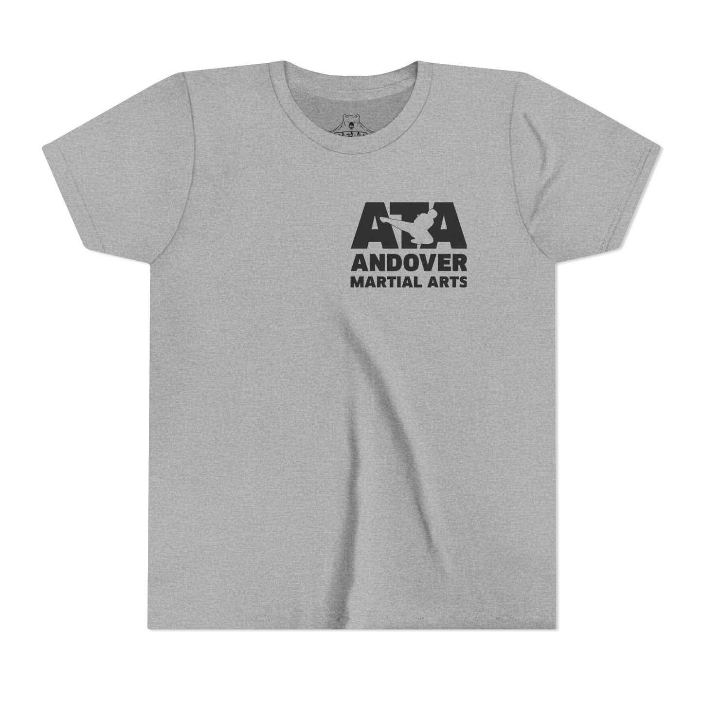 Airlume Cotton Athletic Youth Tee - ATA Martial Arts