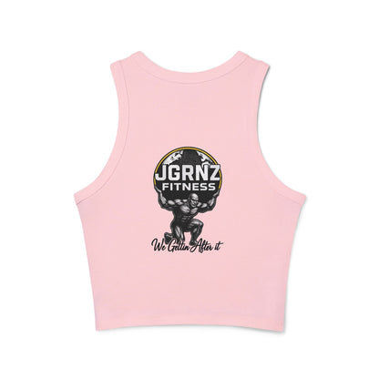 Ladies Ribbed Tank - Steel Atlas - JGRNZ Fitness