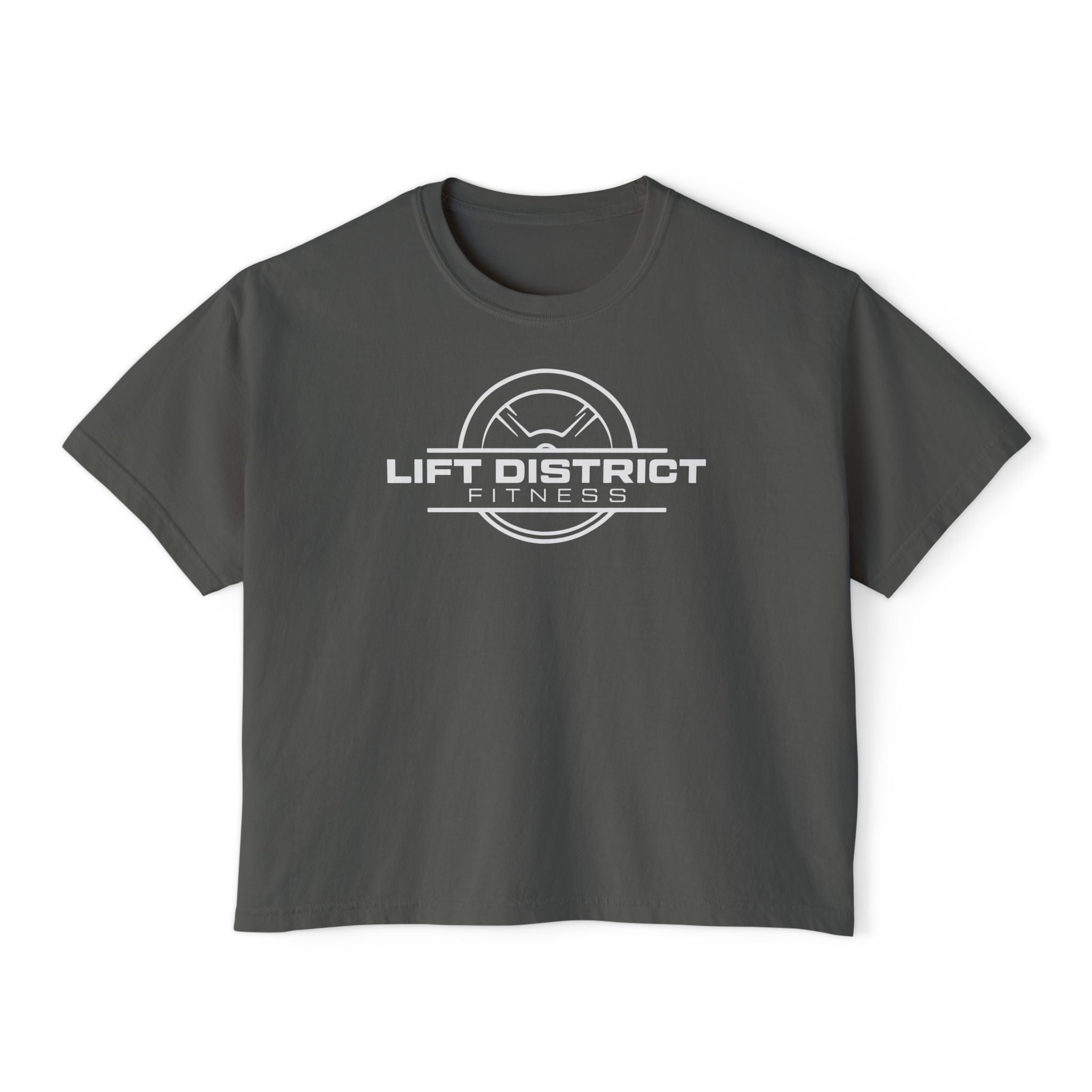 Women’s Oversized Boxy Tee - Lift District Fitness