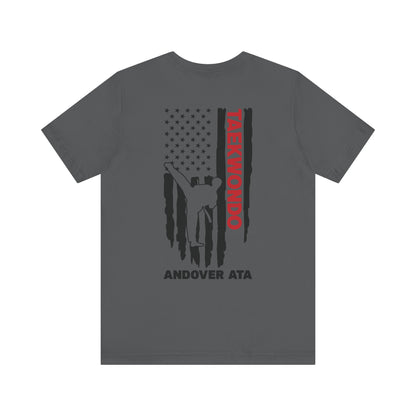 Airlume Cotton Athletic Tee - Taekwondo - ATA Martial Arts
