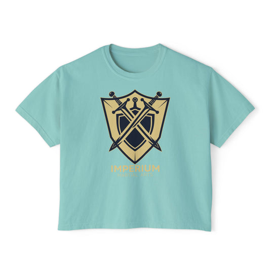 Women’s Oversized Boxy Tee - Sword - Imperium Martial Arts
