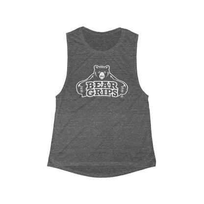 Women’s 65/35 Poly/Viscose Flowy Scoop Muscle Tank