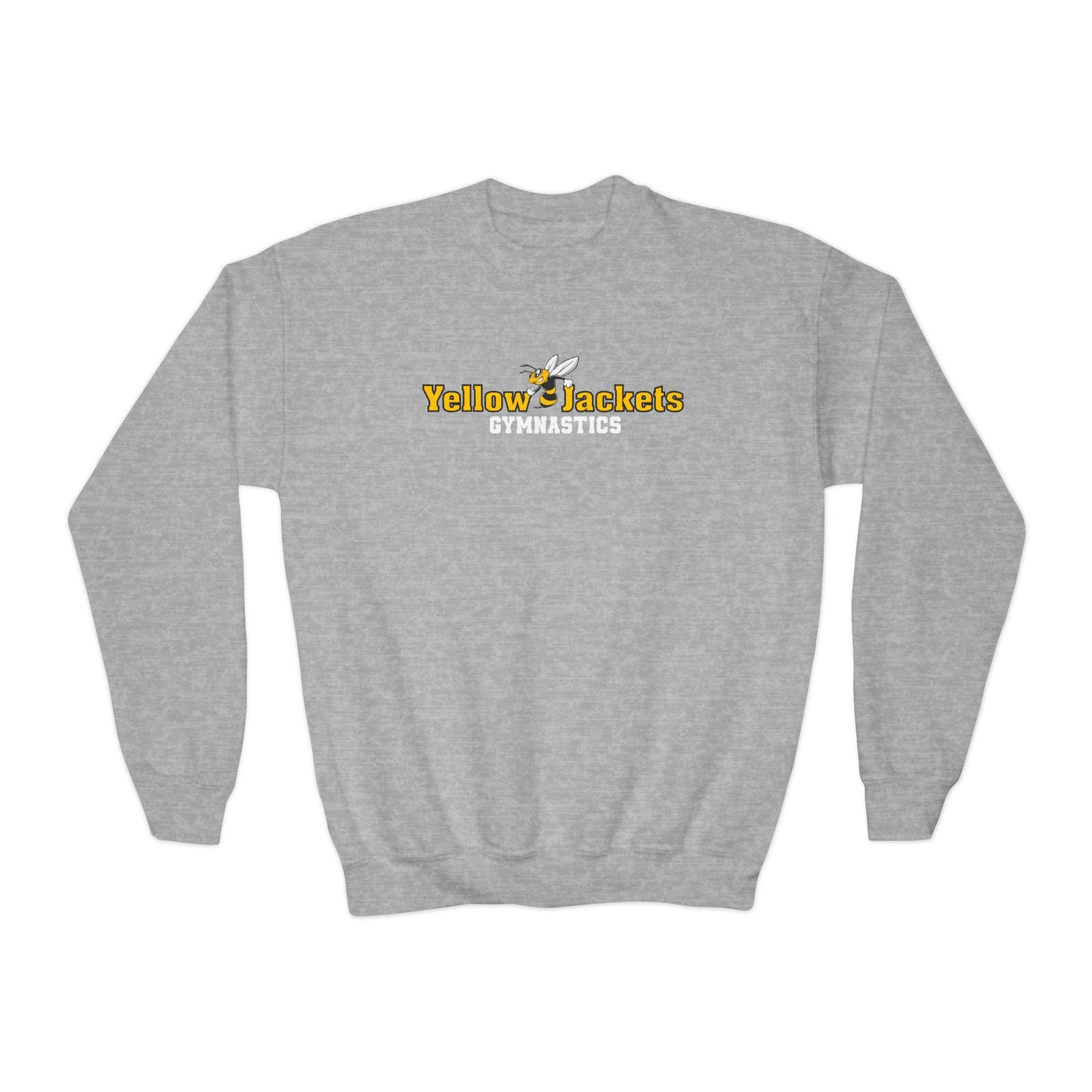 Youth Perfect Soft Crewneck Sweatshirt - Yellow Jackets Gymnastics