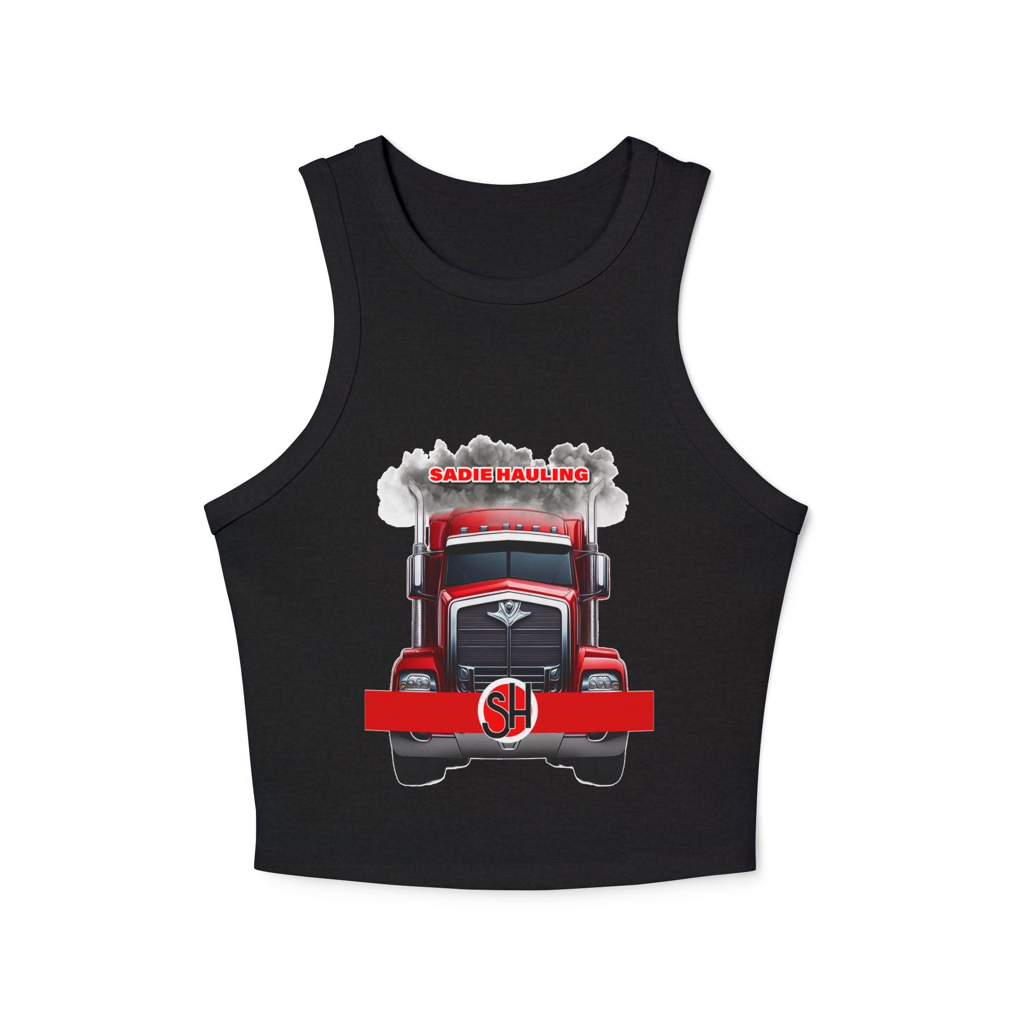 Ladies Ribbed Tank - Sadie Hauling