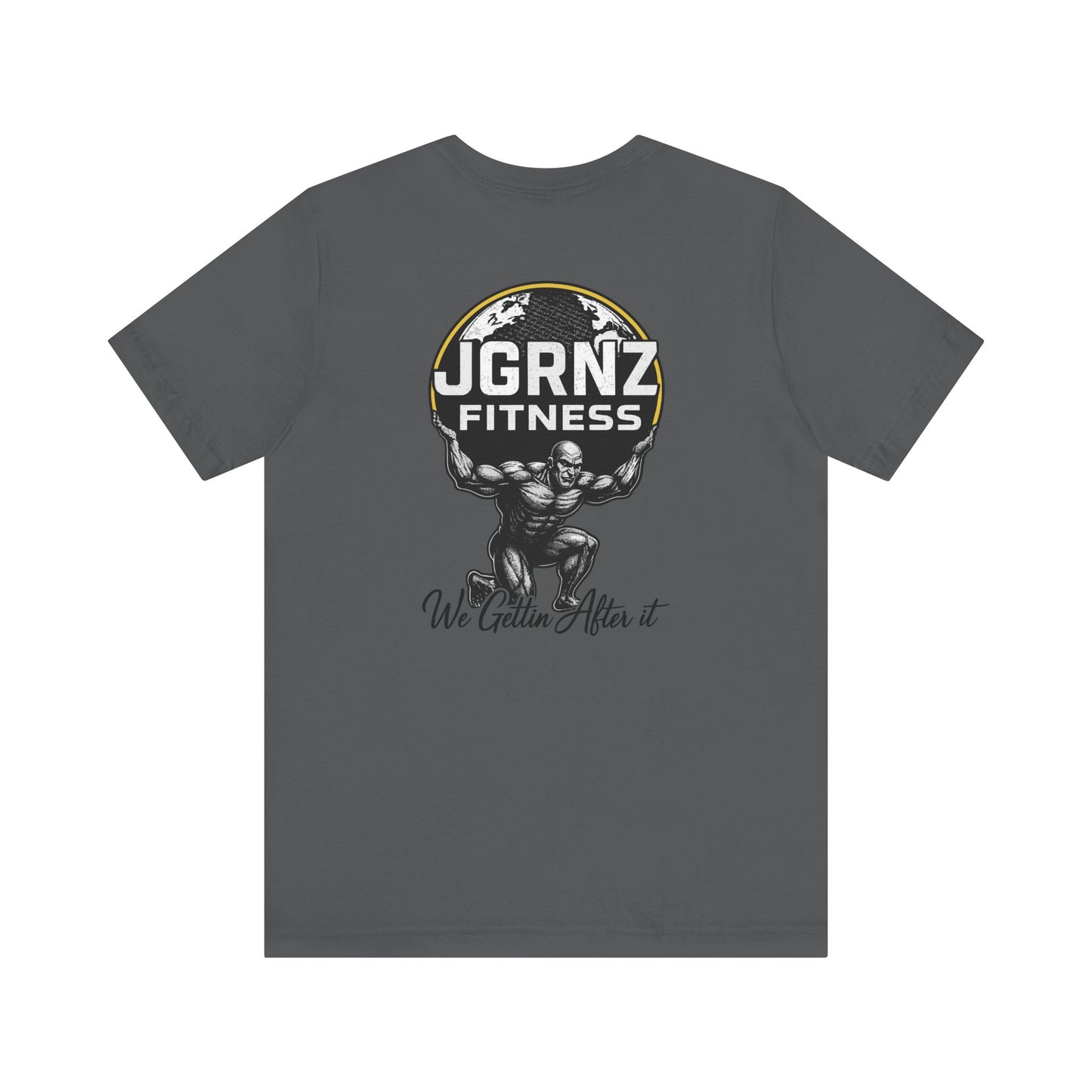 Airlume Cotton Athletic Tee - Steel Atlas - JGRNZ Fitness