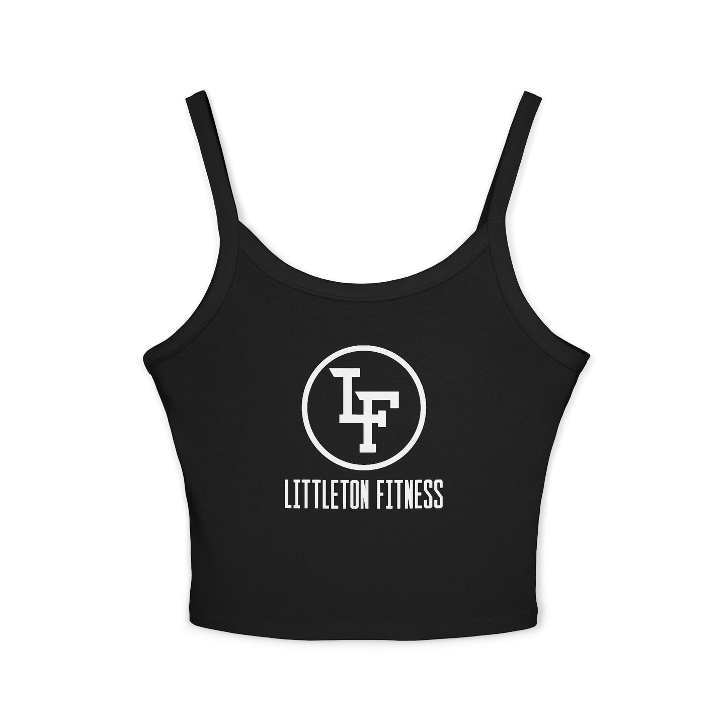 Women’s 52/48 Cotton/Poly Spaghetti Strap Tank - Littleton Fitness