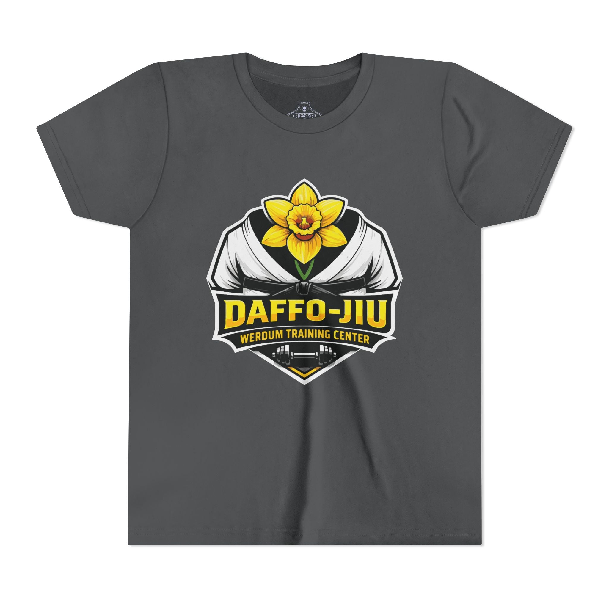 Youth Airlume Cotton Athletic  Tee - DAFFO-JIU - Werdum Training