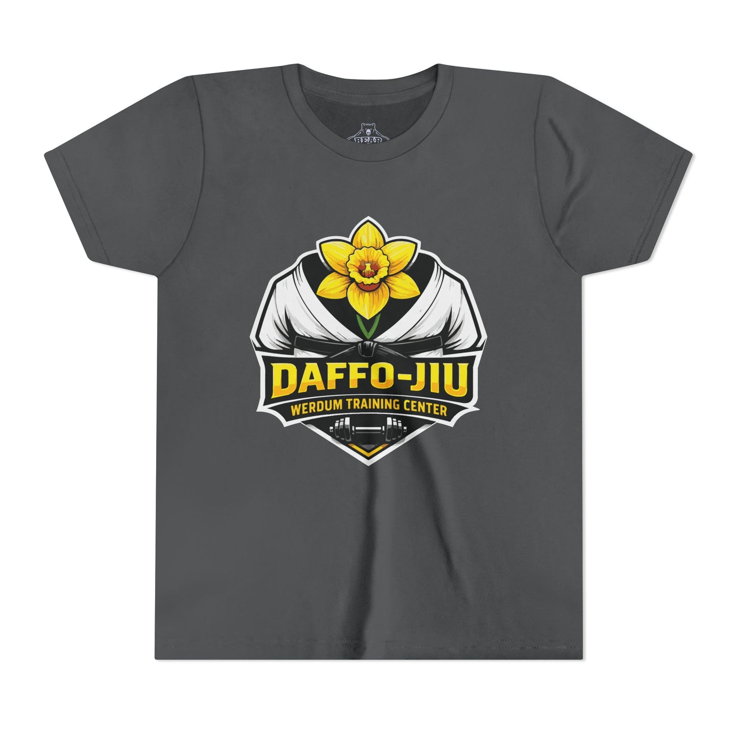Youth Airlume Cotton Athletic  Tee - DAFFO-JIU - Werdum Training