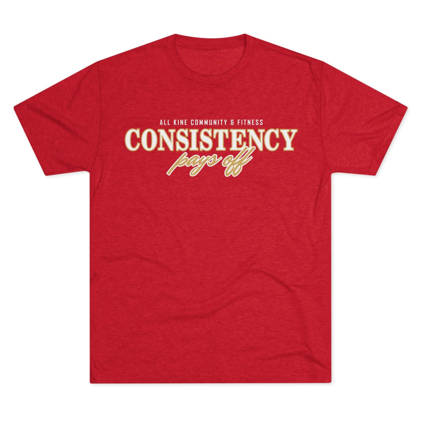 Next Level – Unisex 50/25/25 Triblend Crew Tee - Vibes - All Kine