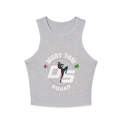 Ladies Ribbed Tank - 8 limbs - DS Muay Thai Squad