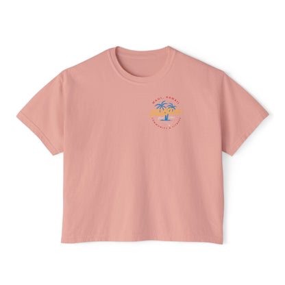 Women’s Oversized Boxy Tee - Paradise - All Kine