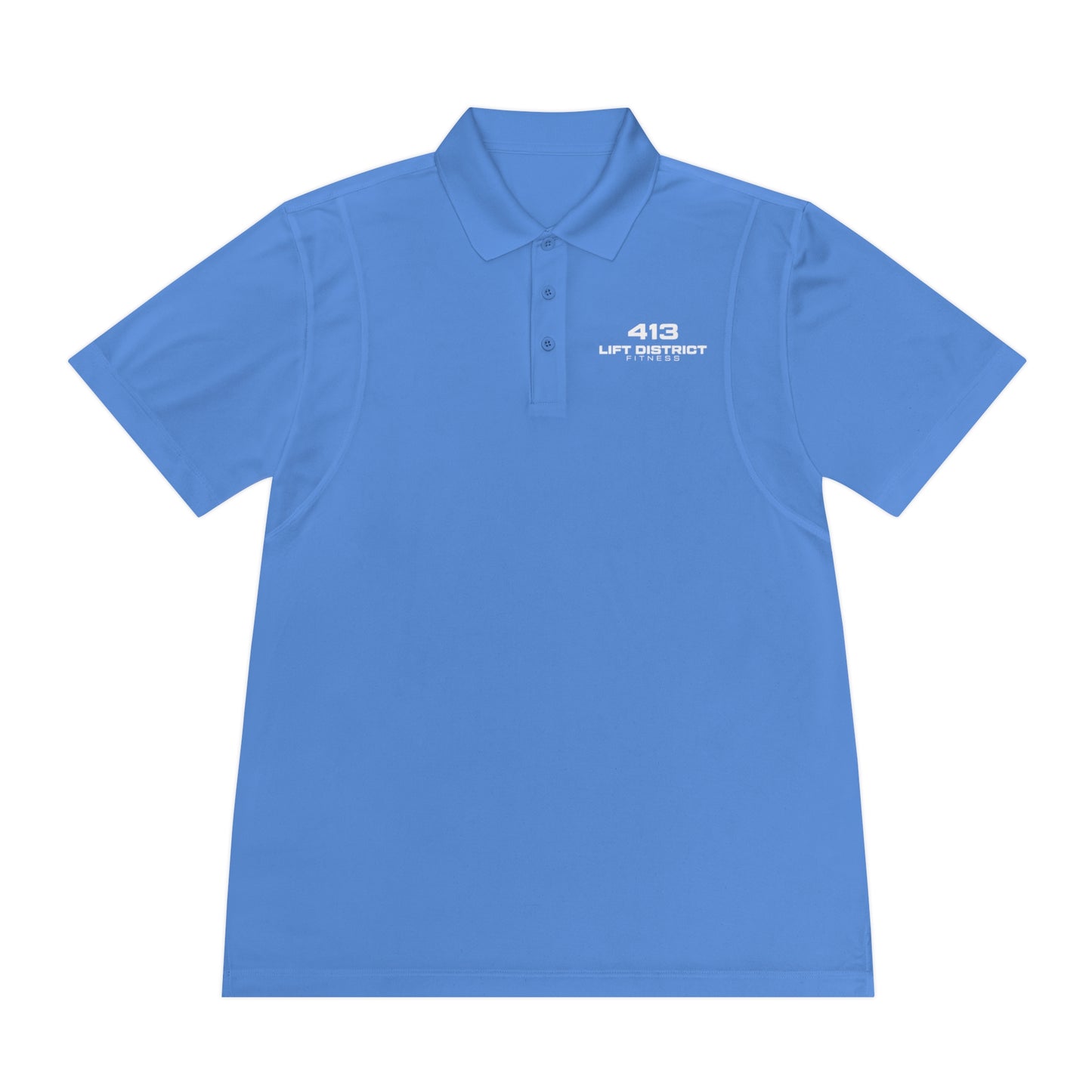 Performance Polo Shirt - Moisture Wicking - 413 - Lift District Fitness