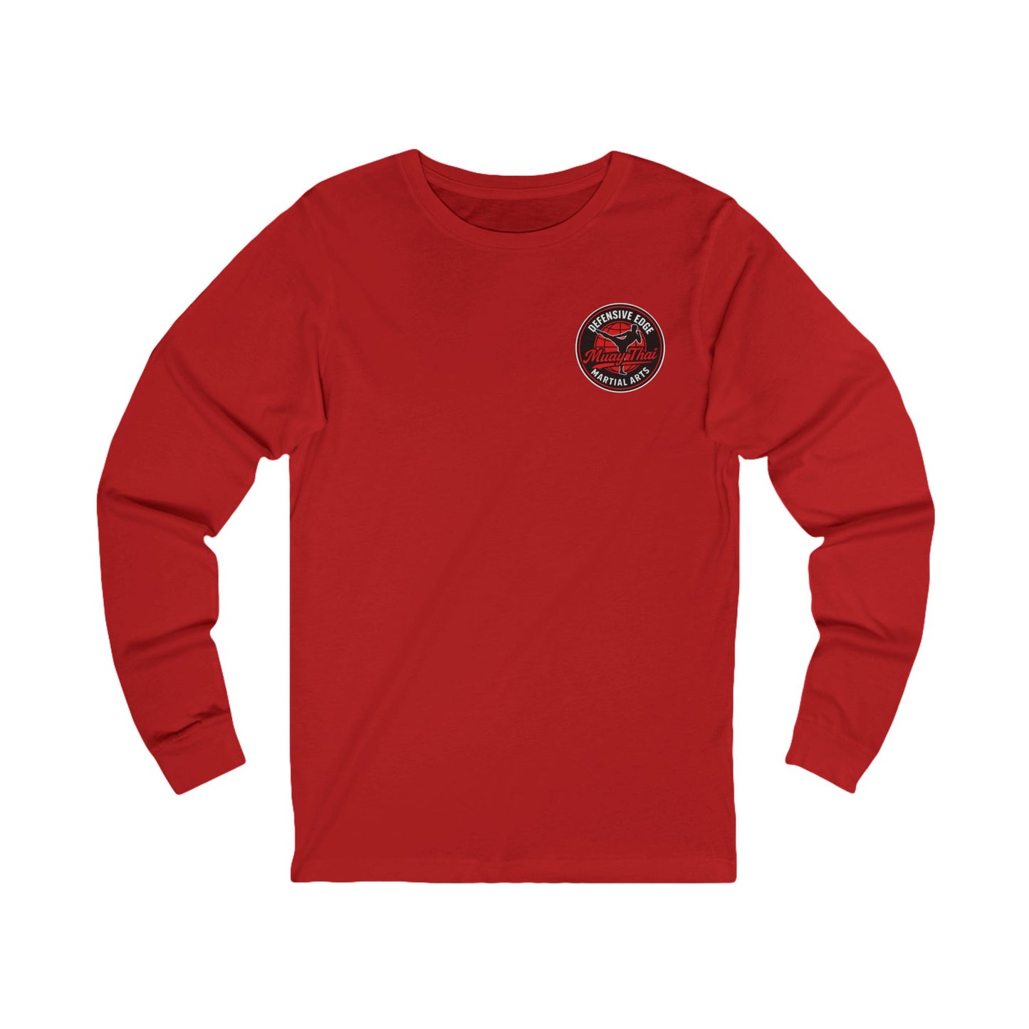 Long Sleeve Cotton Shirt - Muay Thai - Defensive Edge