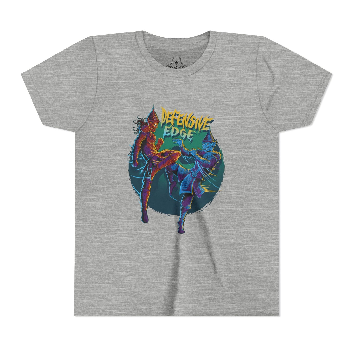 Airlume Cotton Athletic Youth Tee - DEM- Defensive Edge Martial Arts