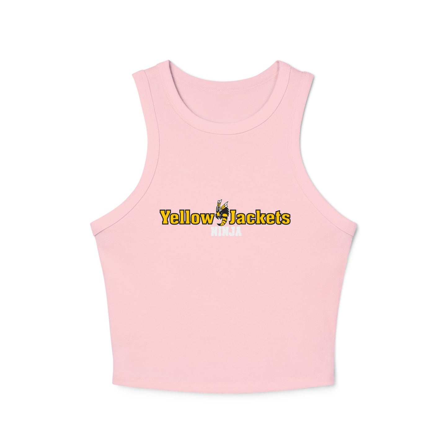 Ladies Ribbed Tank -  Yellow Jackets Ninja