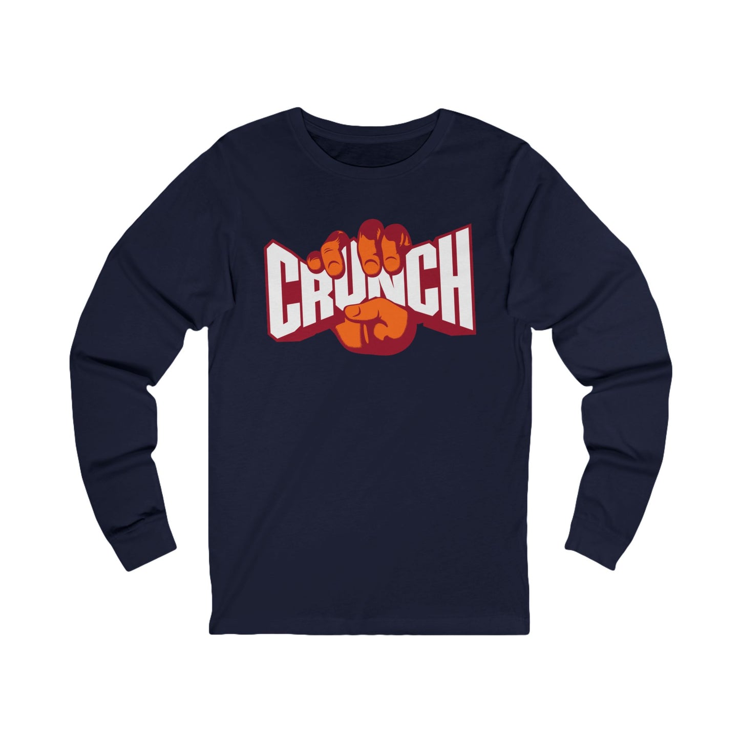 Long Sleeve Cotton Shirt - Crunch Fitness