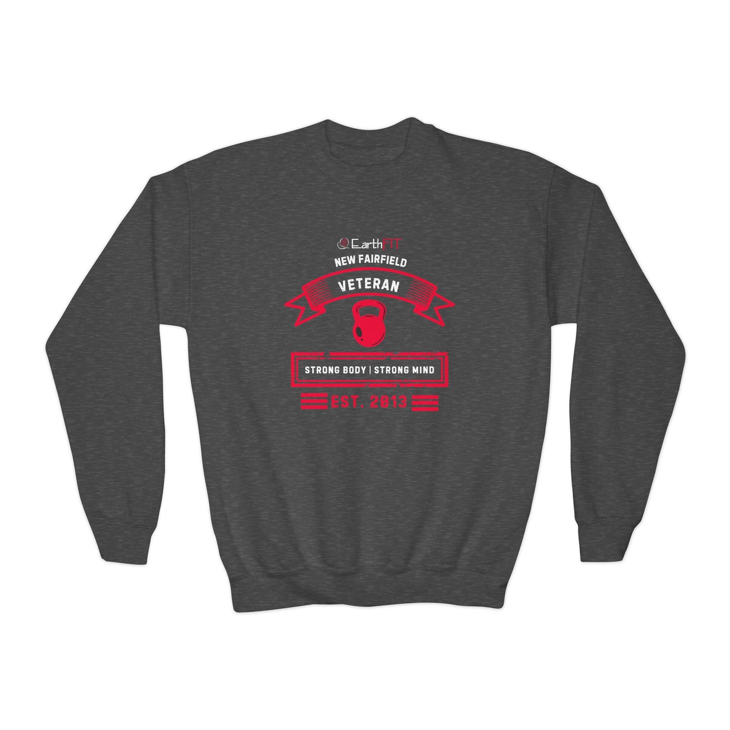 Youth Perfect Soft Crewneck Sweatshirt - EF - Earthfit