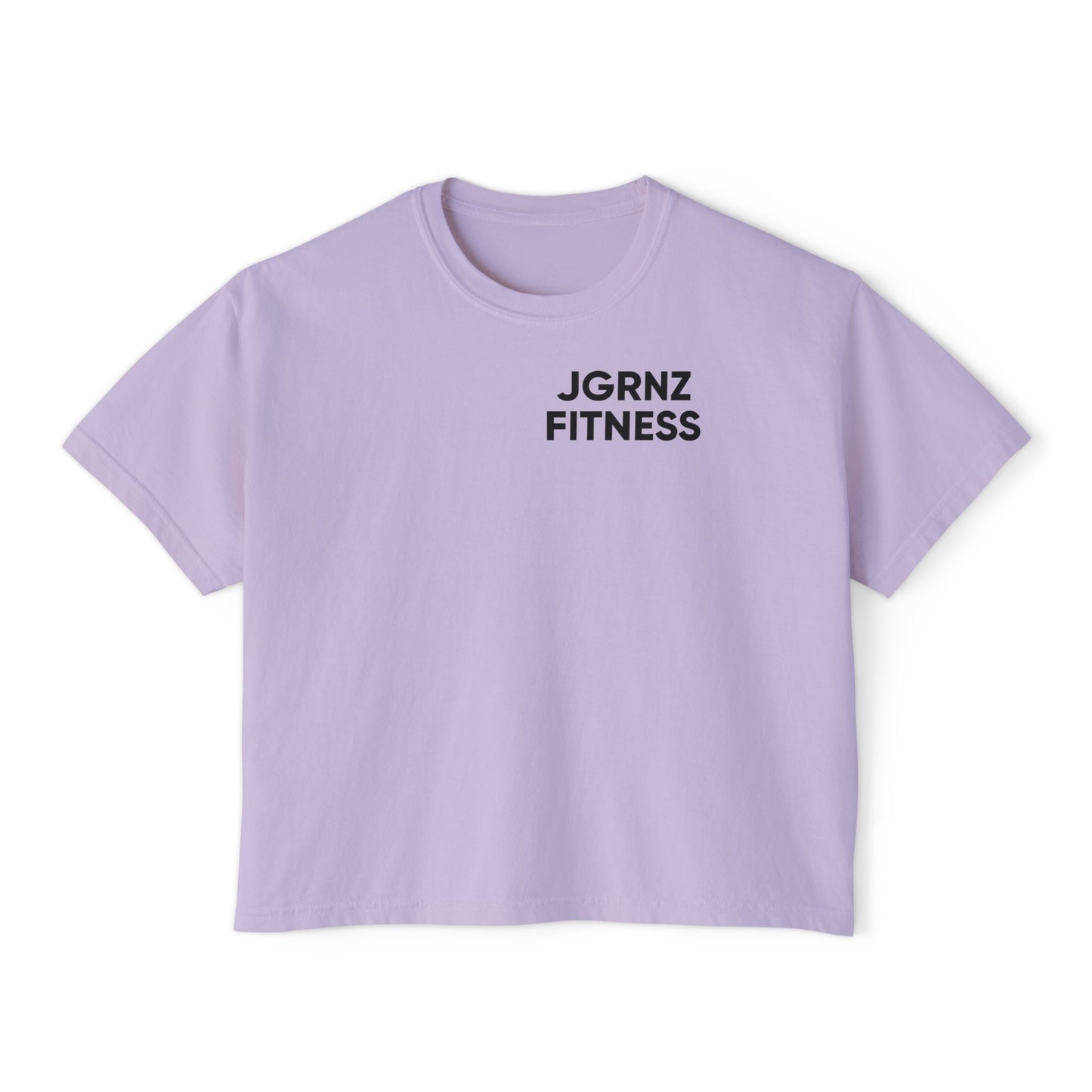 Women’s Oversized Boxy Tee - Steel Atlas - JGRNZ Fitness