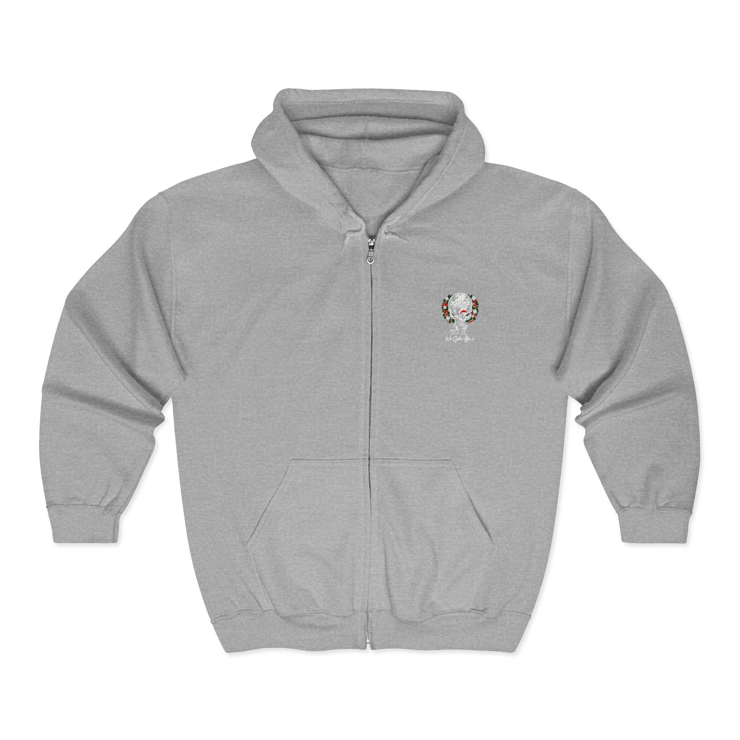 Classic Zip-Up Hoodie - Christmas- JGRNZ FITNESS