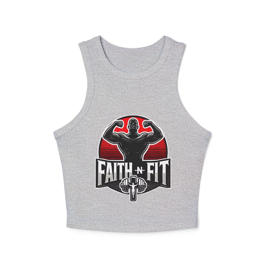 Ladies Ribbed Tank -3rd-Faith N Fit