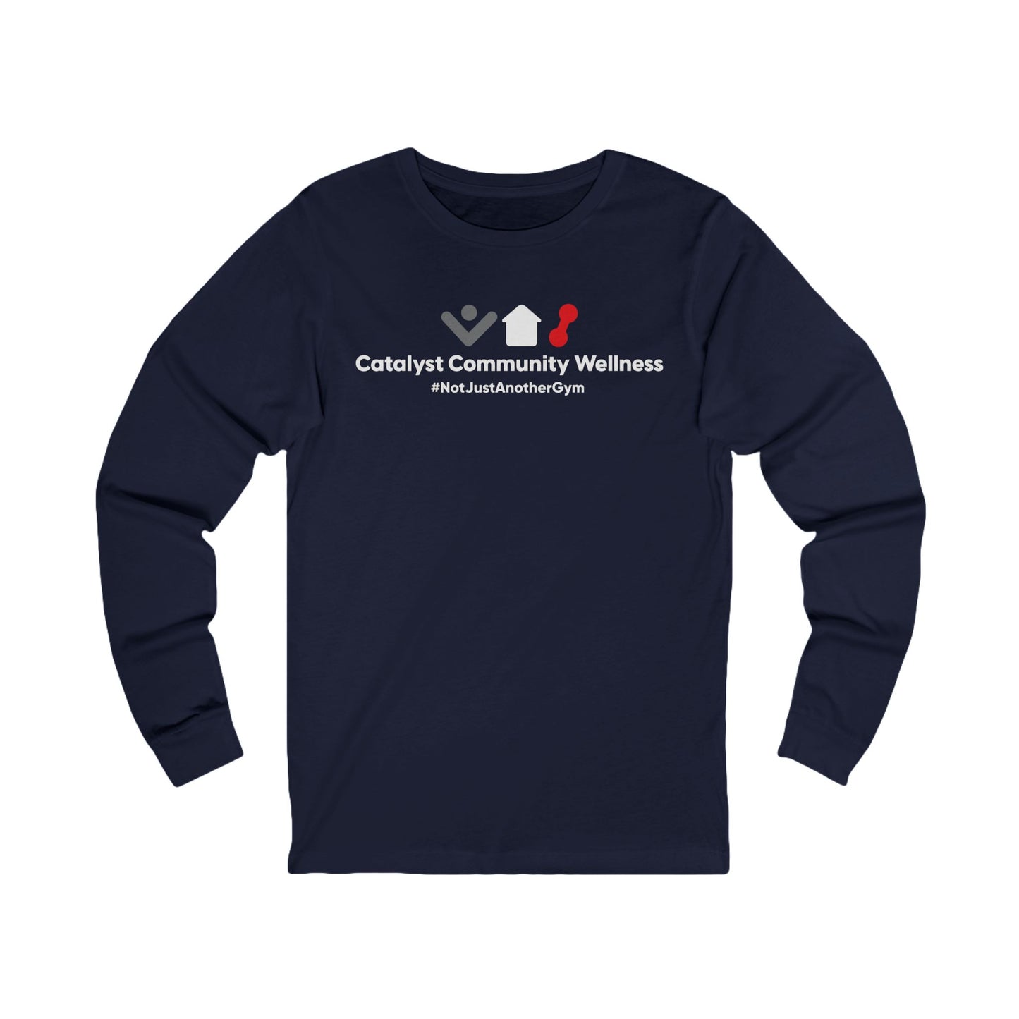 Long Sleeve Cotton Shirt - Notjustanothergym-Catalyst Community Wellness