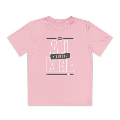 Youth Moisture-Wicking Performance Tee - Vibes - All Kine
