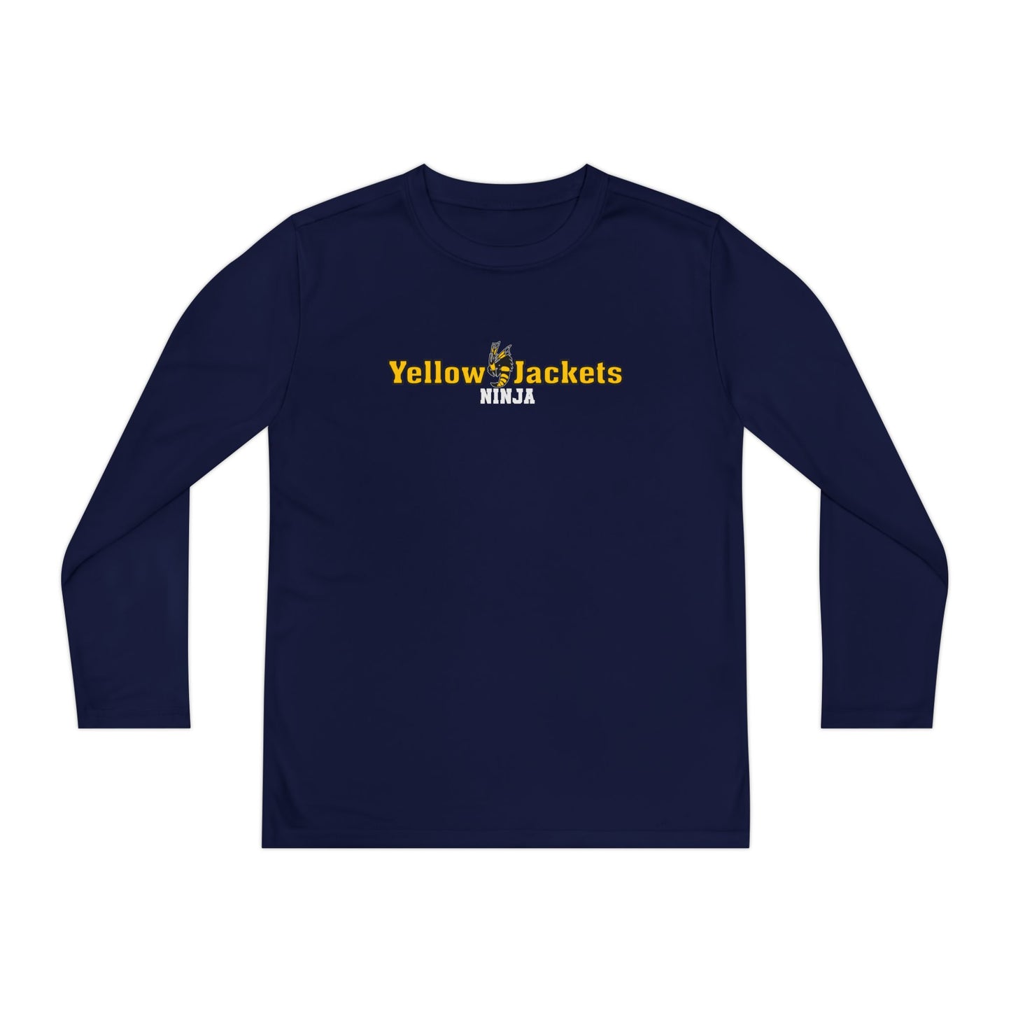 Youth Performance Long Sleeves - Yellow Jackets Ninja