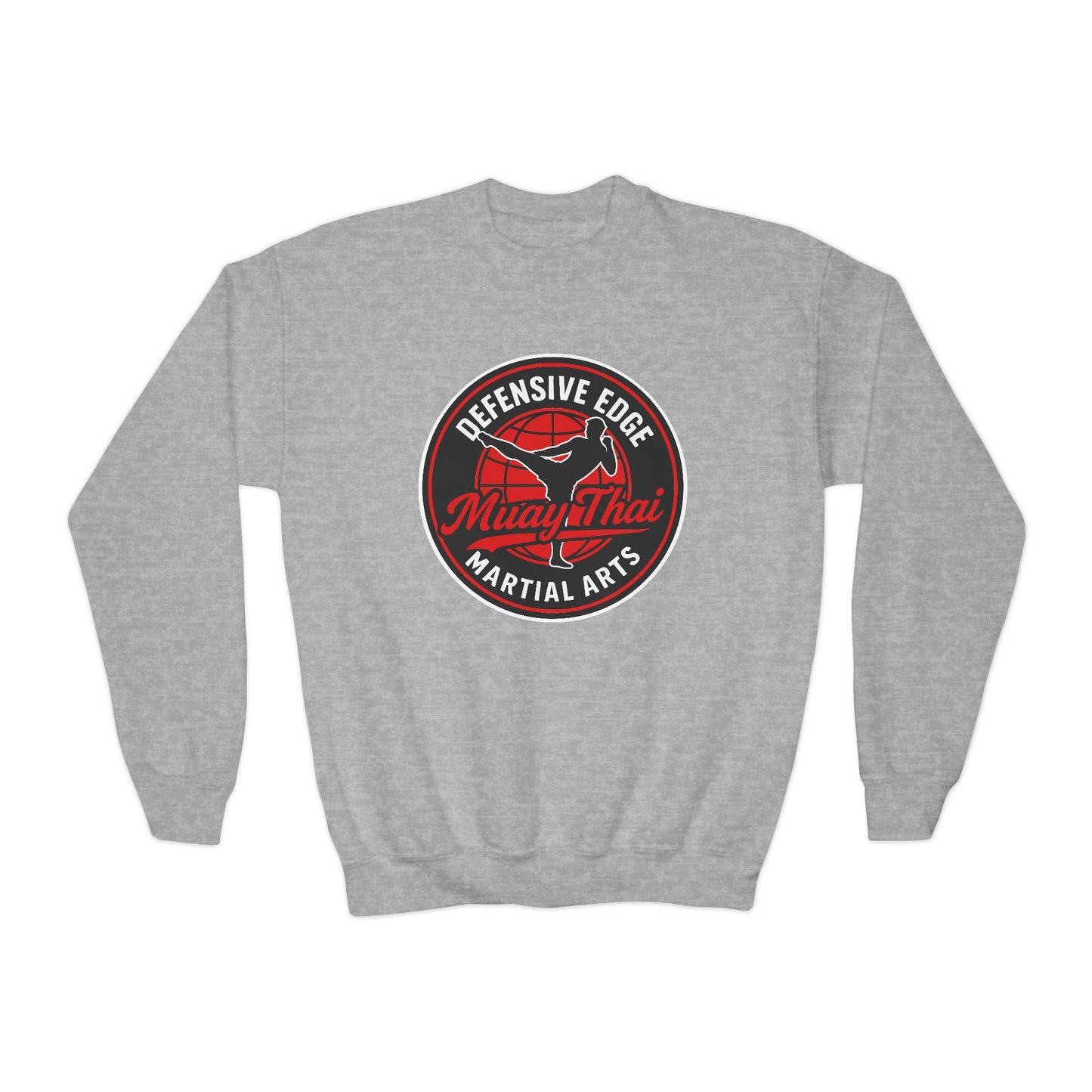 Youth Perfect Soft Crewneck Sweatshirt - Muay Thai - Defensive Edge