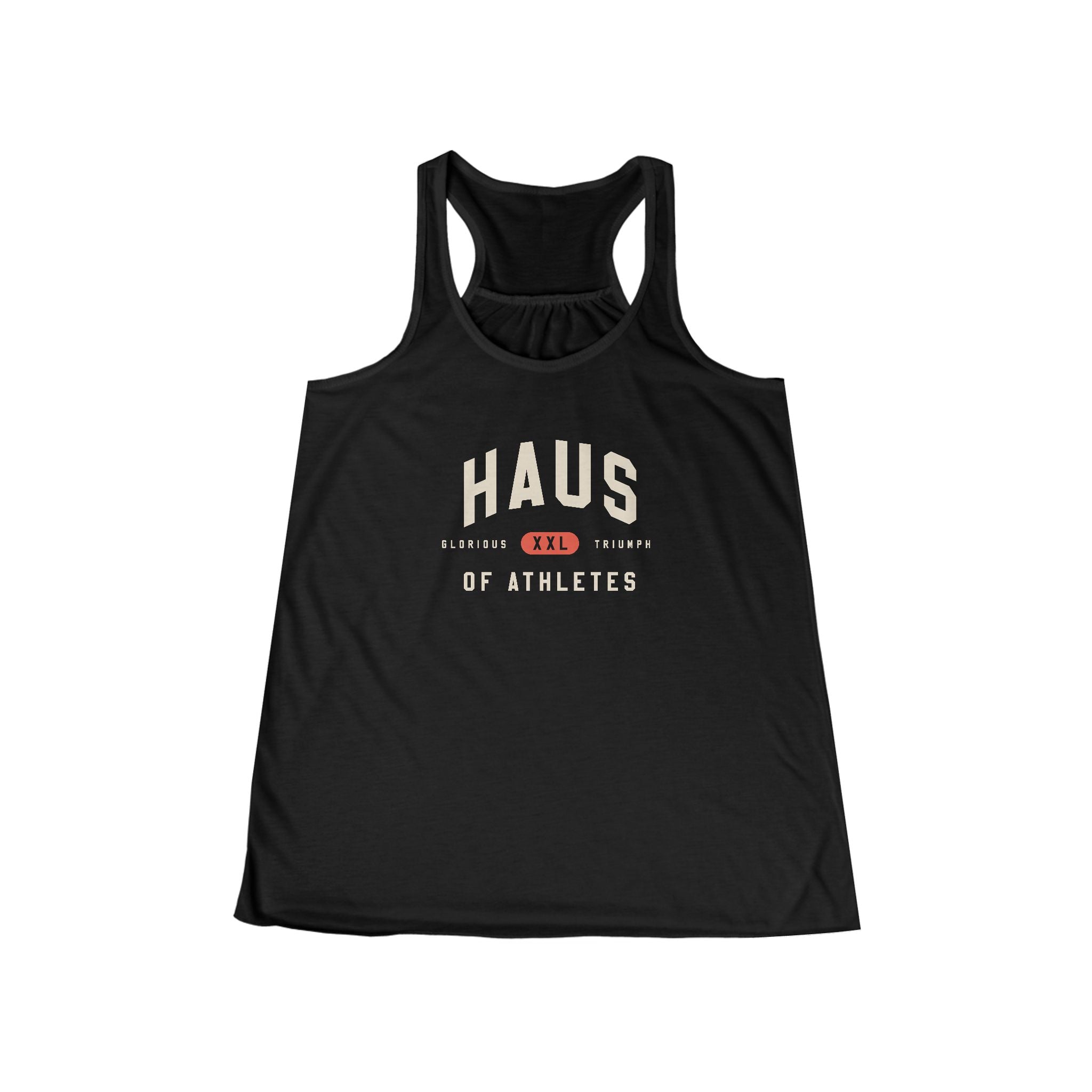 Ladies Flowy Racerback Tank - Haus of Athletes