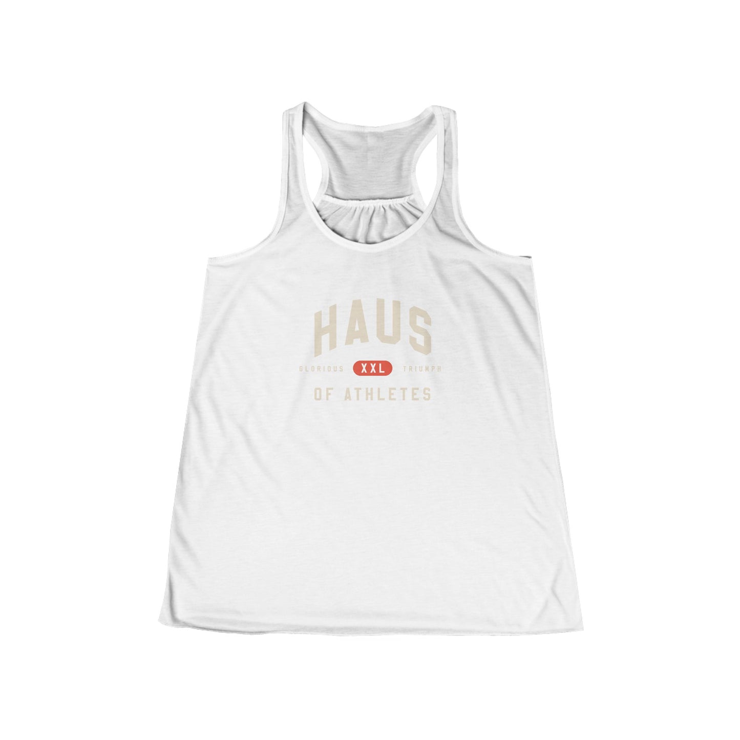 Ladies Flowy Racerback Tank - Haus of Athletes