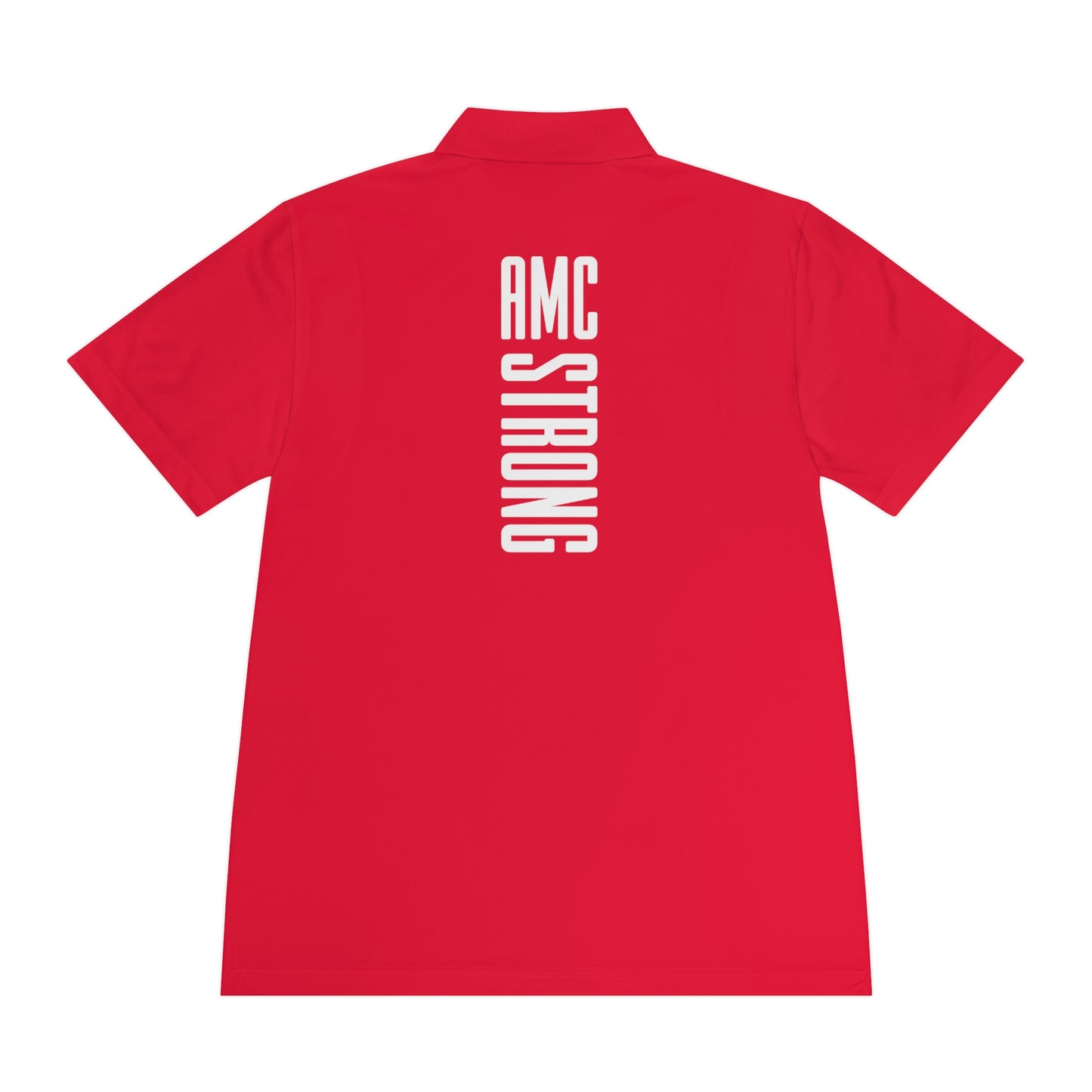 Performance Polo Shirt - Moisture Wicking - AMC Strong - American Muscle Corps  
