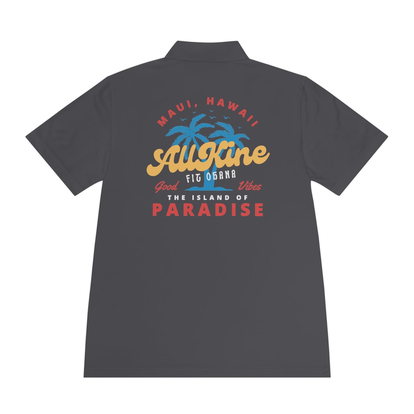 Performance Polo Shirt - Moisture Wicking - Paradise - All Kine