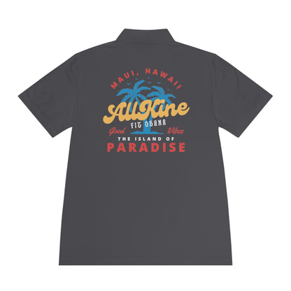 Performance Polo Shirt - Moisture Wicking - Paradise - All Kine