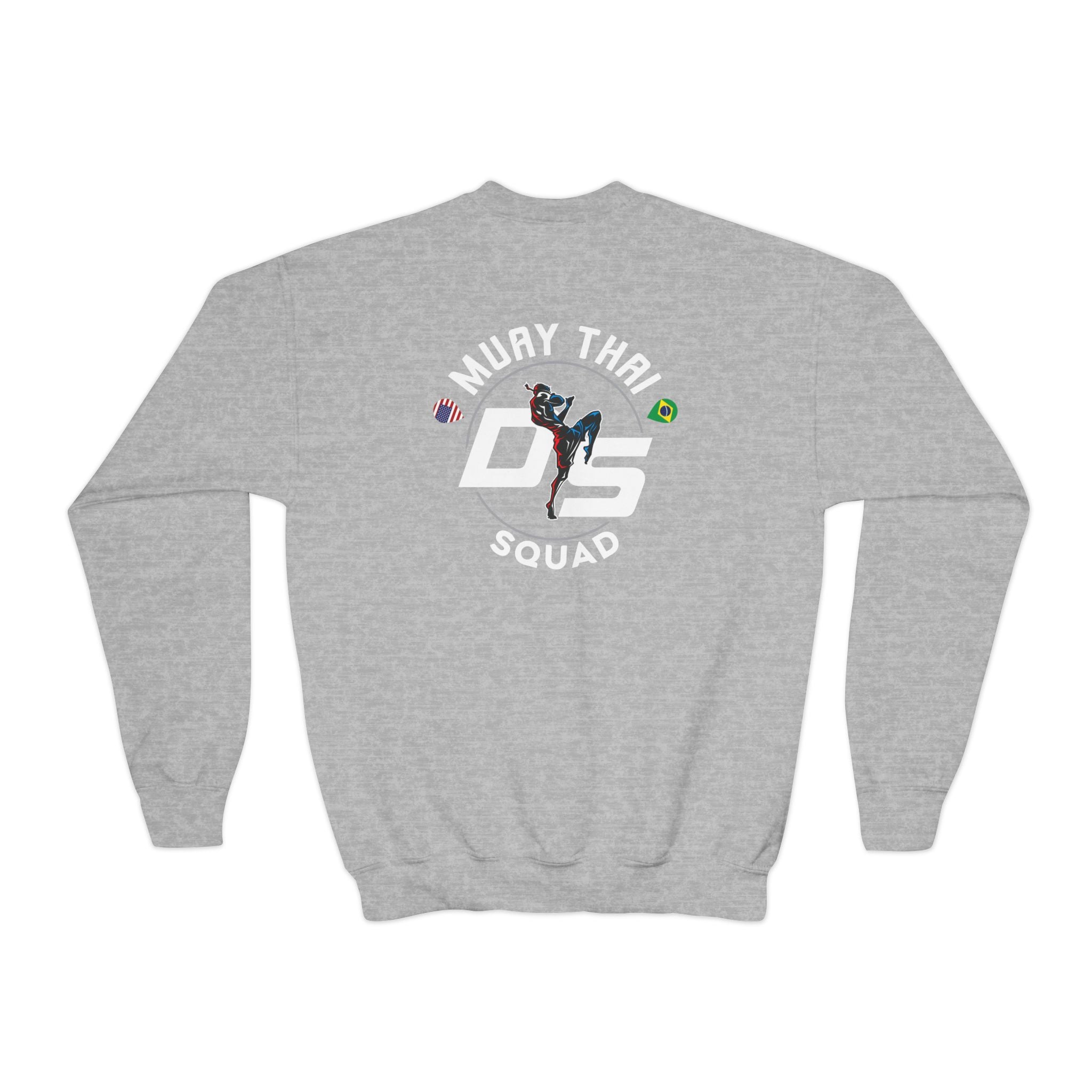 Youth Perfect Soft Crewneck Sweatshirt - DS Muay Thai Squad