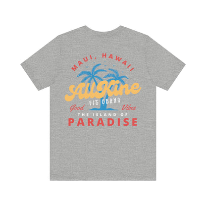 Airlume Cotton Athletic Tee - Paradise - All Kine