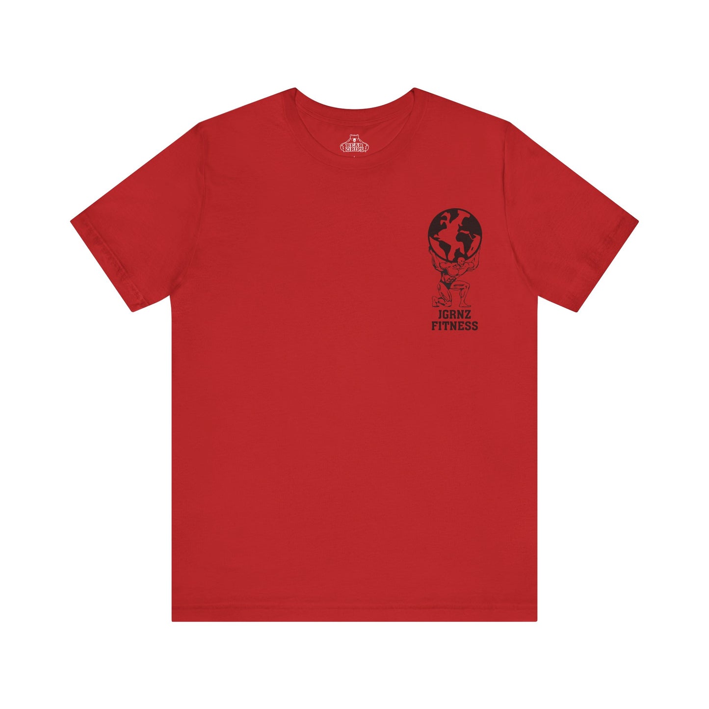 Airlume Cotton Athletic Tee - FB -  JGRNZ FITNESS