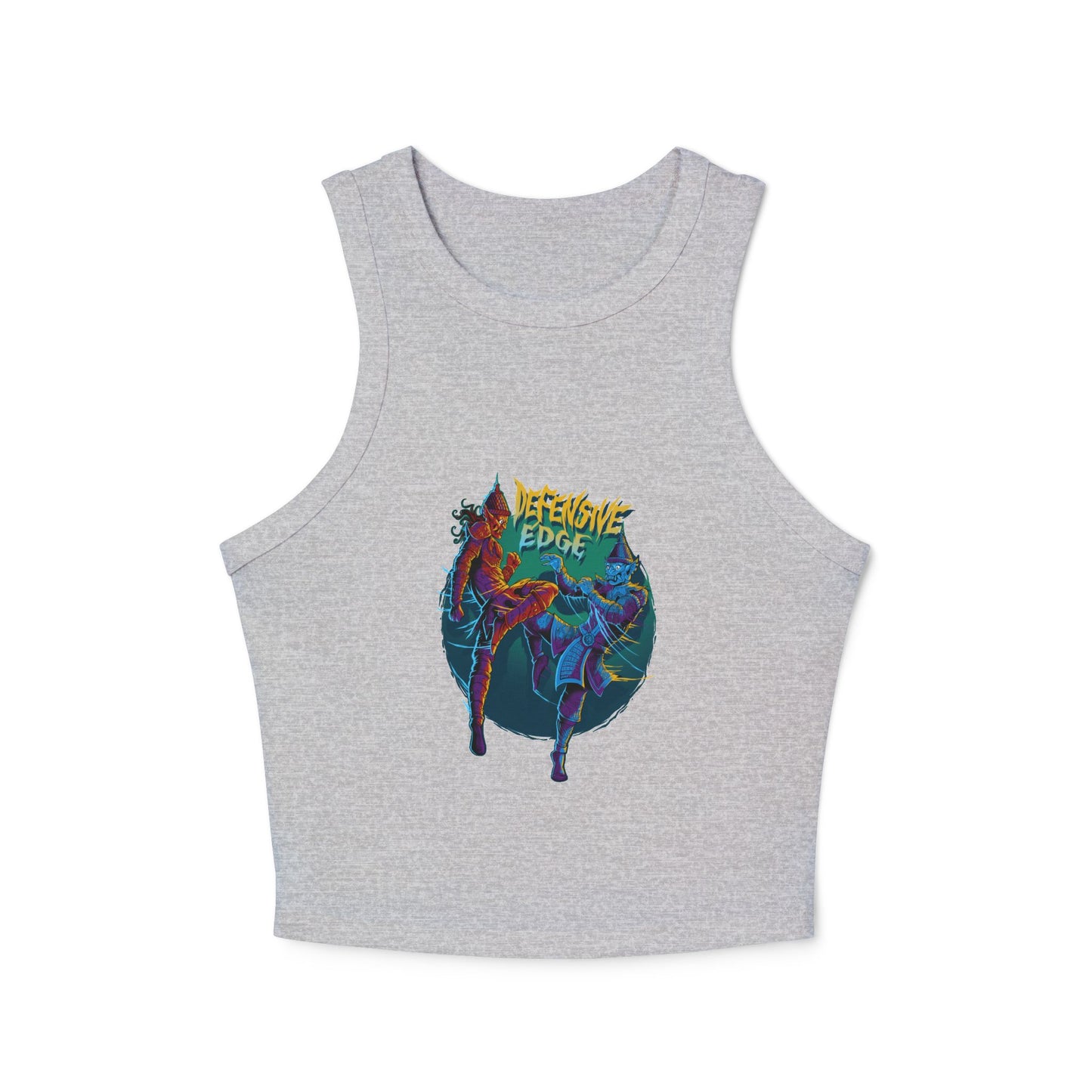 Ladies Ribbed Tank - DEM- Defensive Edge Martial Arts