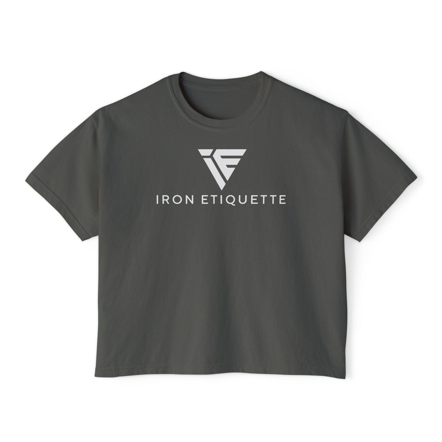 Women’s Oversized Boxy Tee - Iron Etiquette
