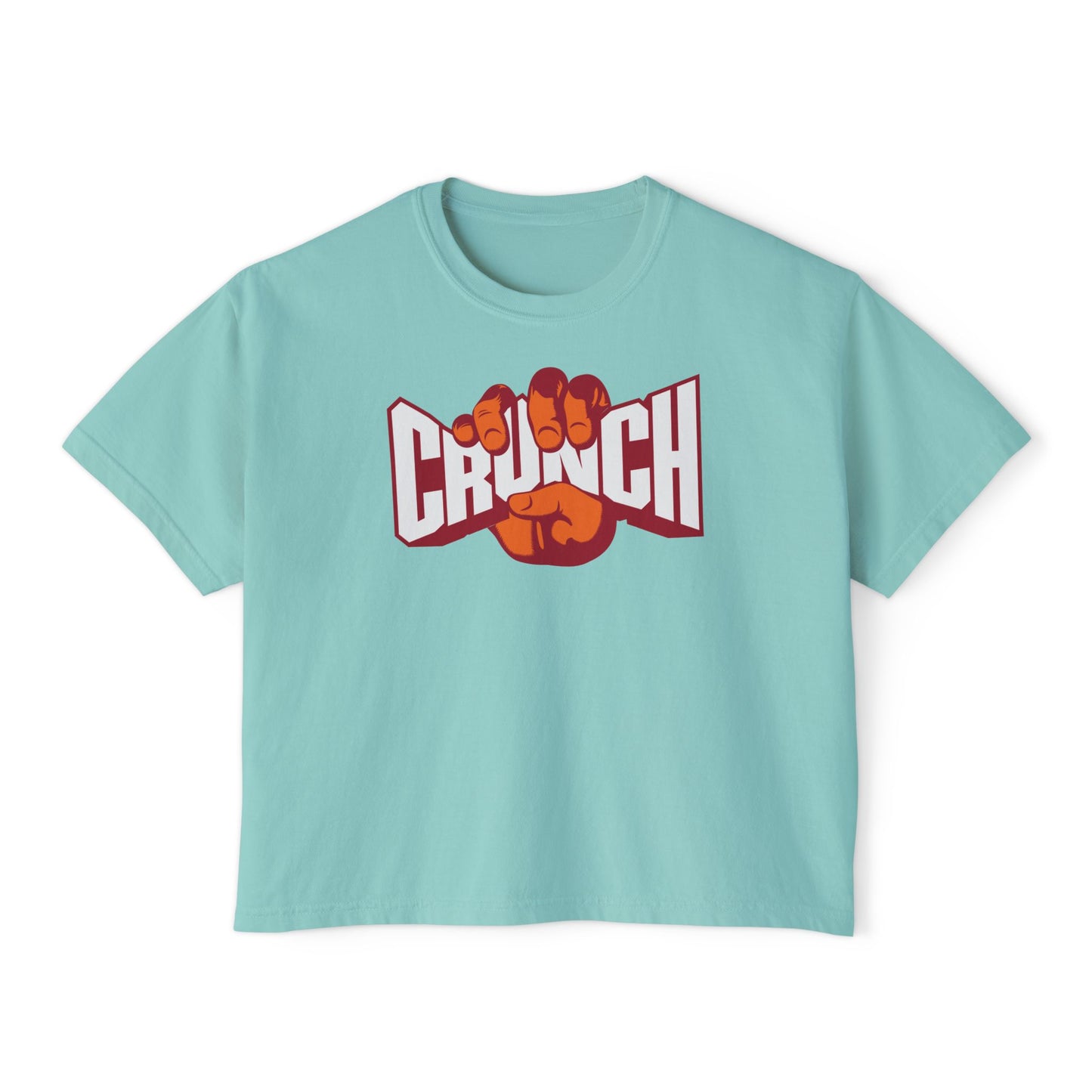 Women’s Oversized Boxy Tee - Crunch Fitness