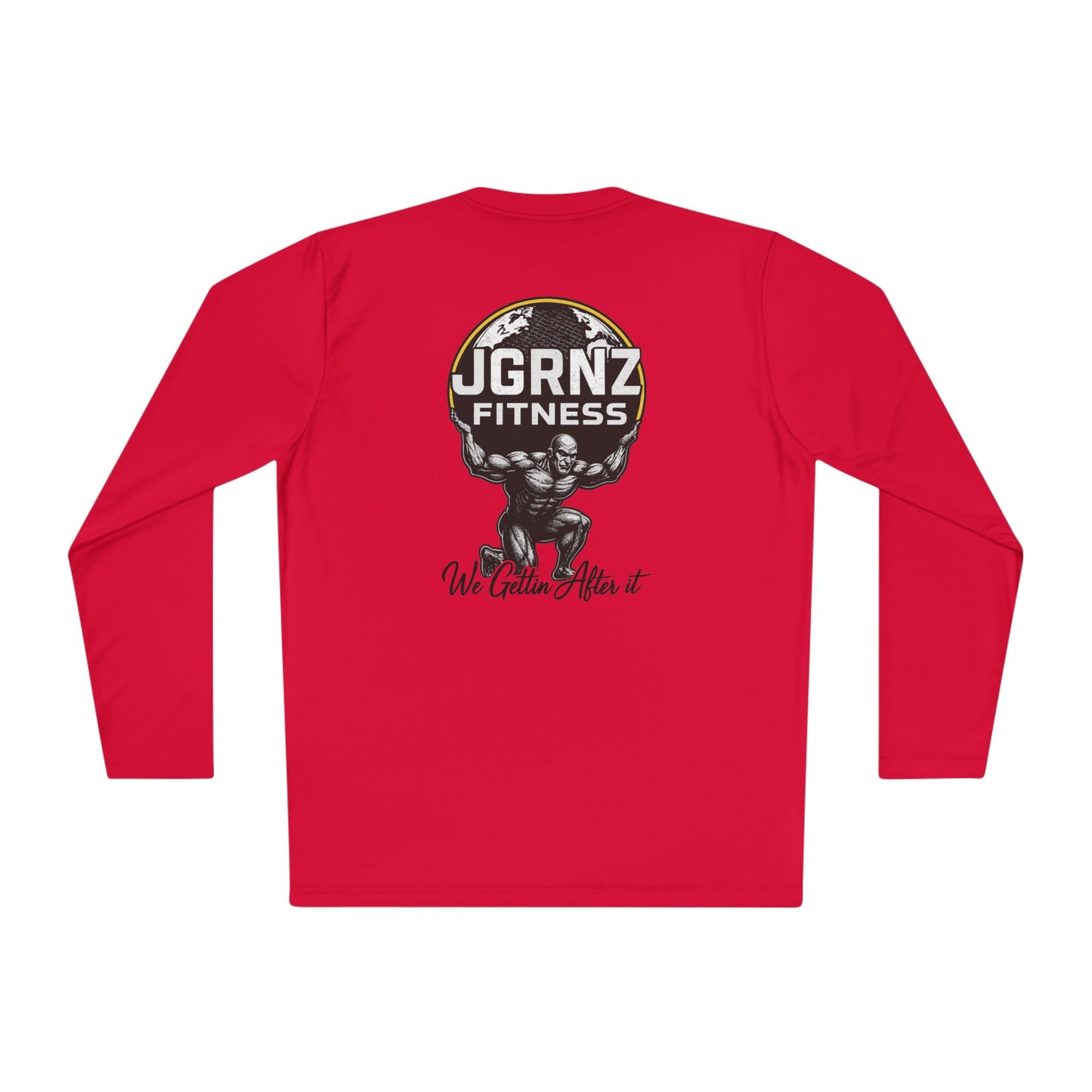 Unisex Performance Long Sleeve  - Steel Atlas - JGRNZ Fitness
