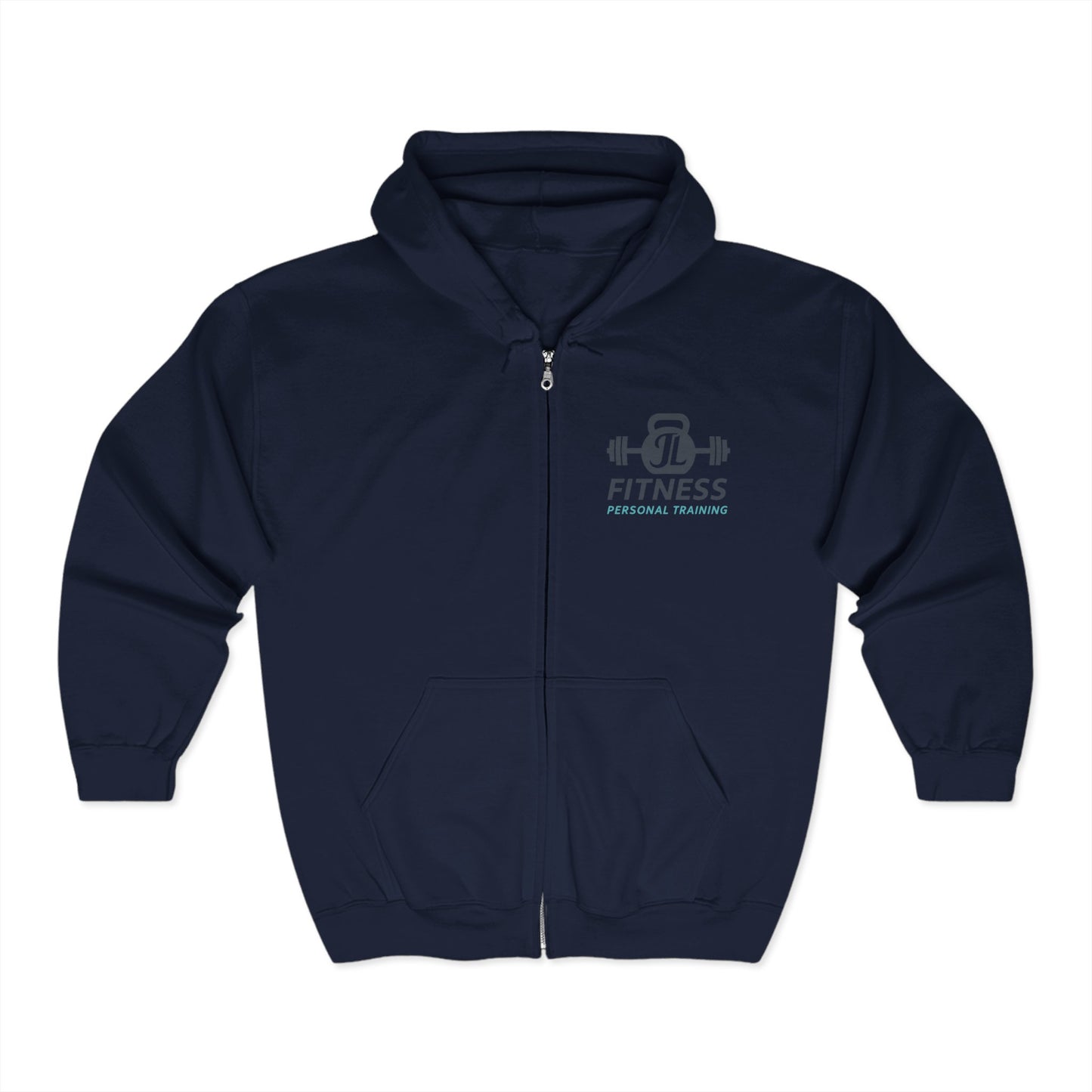 Classic Zip-Up Hoodie - JL Kettlebell-JL Fitness
