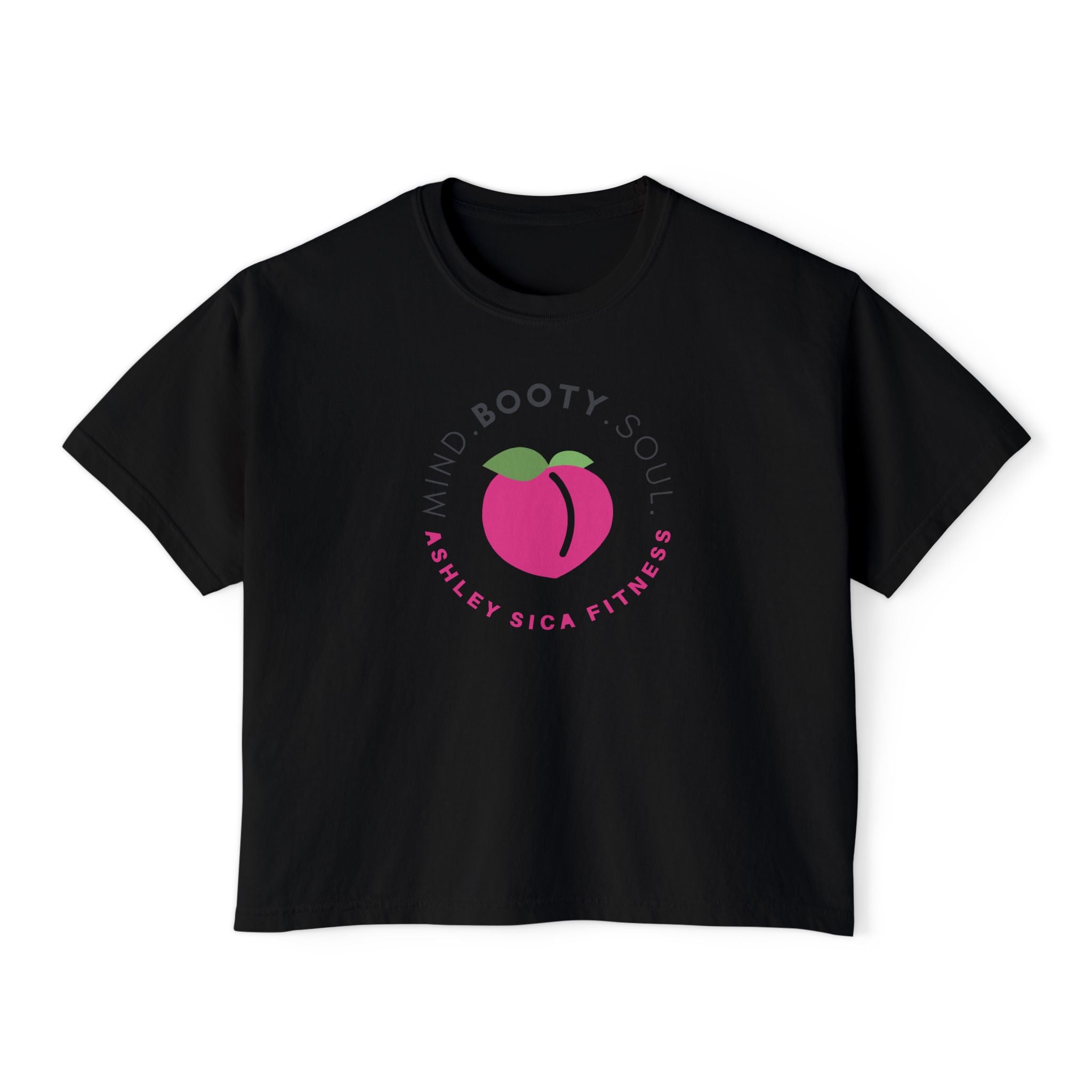 Women’s Oversized Boxy Tee - MBS  - Ashley Sica Fitness